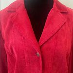 Requirements Women's Red Corduroy Jacket. Vintage large Photo 1