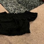 Moon River  small black crop top Photo 2
