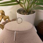 Sterling Silver SIZE 8 925 Stackable Dazzling Cubic Zirconia Ring Photo 8