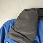 LL Bean Jacket Womens Small Blue Hooded Nylon Lightweight Rain Windbreaker‎ Coat Photo 3