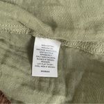 Caslon Short Sleeve Tiered Babydoll Dress Olive Acron Size Large Photo 5