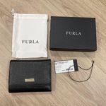 Furla  Onyx Black Trifold Big Wallet Photo 3