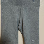 Nike ‎ Women’s Bike Shorts Cotton Polyester Spandex Gray Size Medium Photo 0