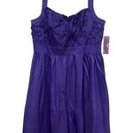 Hailey Logan women's purple A-line dress size 11/12 Junior Evening Wedding Party Photo 0