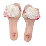 Palms  Pink Rubber Sandals(Size 8-9) Photo 1