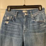 Mother Denim The Weekender in Graffiti Girl Blue Size 25 Photo 4