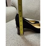 Sarah Flint Perfect Emma Black Suede Tortoiseshell Block Heel Shoes Size 39 Photo 3