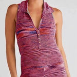 Free People  knit halter romper sz large Photo 0