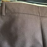J.Crew Dark Brown Wool Blend Straight Leg Minnie Pants sz 8T Photo 4