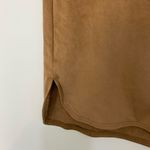 Jolt #123  camel vegan suede mini skirt Photo 4