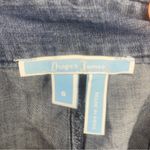 Draper James  Chambray Shorts 6 Blue  Medium Wash Belted Pockets Casual Photo 7