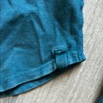 We The Free  Blue Asymmetrical Long Sleeve Bodysuit Photo 2