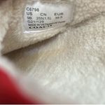 Coach  Red Quilted Nylon Slip-on Slippers(Size 9B) Photo 9