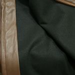 Dollhouse  Vegan Leather Pants 22W High Rise Flare Leg Button Fly Burnt Caramel Photo 8