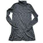 We The Free  Stone Cold Gray Split Back Long Sleeve Turtleneck M Photo 0