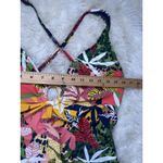 Bleu Rod Beattie Bleu One Piece Criss Cross‎ Swimsuit Womens XL Ring Tropical Floral Print Resort Photo 6