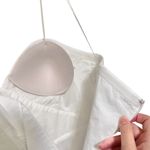 Amanda Uprichard  Vanderbilt Ruffled One-Shoulder Mini Dress M White Bridal Photo 4