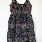 Anna Sui for Anthropologie Tesserae Mosaic Beaded Shift Dress 4 Photo 0