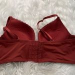 Daisy Fuentes Lace Push Up Bra Red Orange Photo 5