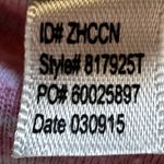 Ralph Lauren Lauren  Henley Top Pinstriped Lace Trim Embroidered Logo Pink L Photo 3