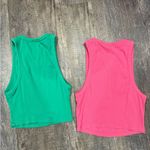 ZARA  Pink and Green Tank Bundle Photo 5