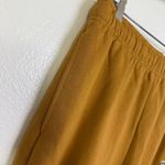 Alo Womens Accolade Sweatpants Medium Toffee Yellow Athleisure Gym Lounge NWT Photo 5