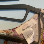 Urban Romantics  Beige Floral Blouse with Ruffle Sleeves Photo 1