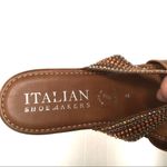 Italian Shoemakers  embellished strappy wedges 9 Photo 9
