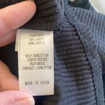 Doe & Rae black long sleeve crochet detail top size small Photo 2