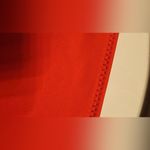 Good American Matte Good Waist Bright Poppy Red Bikini Bottom Size Small Photo 8