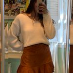 Dress Forum Brown Boutique Mini Skirt Photo 2