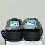 Toms  Women's Black & White Plaid Platform Alpargata Loafers Shoes Size: 5.5M Photo 9