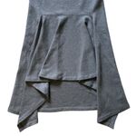 Marni Gray Tunic Dress Wool Sideswept Hem Symmetrical Minimalist IT 42/US 6 Silver Photo 6