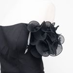 XScape . Off-The-Shoulder Ruffled-Sleeve Gown. Photo 8