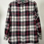 Lauren Ralph Lauren Flannel Plaid Long Sleeve Zip Photo 9