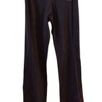 Adidas Women's Black Yoga Pants L Wide-Leg Moisture-Wicking Gym Wear Photo 0