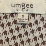 Umgee Paisley Boho Long Sleeve Tie Neck Tunic Dress size Small Photo 6