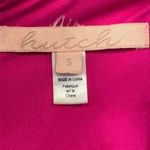 Anthropologie Hutch Vivid Barbie Pink Vicki V-Neck Fit & Flare Dress Size Small Photo 5