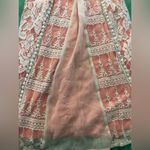 Rue 21 Women’s Lace and Peach Flowing Halter Top Blouse Size M Photo 4