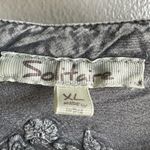 Solitaire  Gray Embroidered Tunic and Pants Set Photo 1