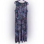 Lane Bryant Purple Floral Maxi Dress Photo 3