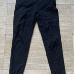 Versona  Women Black Casual Stretchy Waffle Pants Size‎ 4 Photo 0