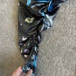 ASOS Floral Chiffon Puff & Ruched Long Sleeve Mini Dress Photo 4