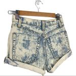 CARMAR Acid Wash Button Fly Denim Jean Shorts 23 Photo 7