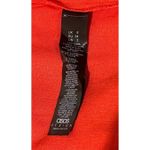 ASOS DESIGN Womens Orange Linen Blend Button Down Long Sleeve Shirt Top Size 2 Photo 5