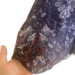 Public Denim button down floral purple lace blouse size 3XL Purple Photo 2