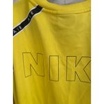 Nike  Air Plus Size Yellow Full Zip Cropped Track Jacket‎ Logo Sleeve Athleisure Photo 6