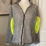 Adidas Super Cool Hooded Neon Yellow Zip Up Windbreaker Jacket Photo 0