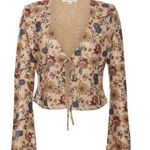 Lani the Label Tie Front Top Photo 3