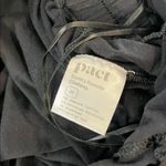 Pact  Revive Deep-V Black Jumpsuit Size Medium Photo 9